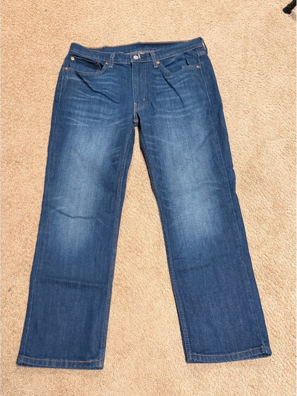 Levi’s 514 Men’s Straight Fit Jeans Medium Wash 34x30